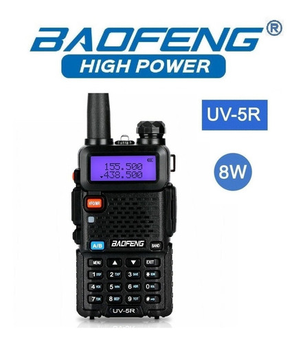 8w Radio Baofeng Uv-5r Vhf/uhf * Tri Power * Maxima Potencia Foto 5