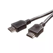 Cable Hdmi Redondo De 1.5 Metros Vivanco En Negro