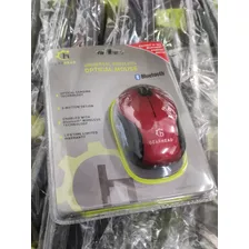 Mouse Inalámbrico Bluetooth Color Rojo 