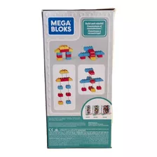 Mega Bloks Vamos A Construir 40 Pz Rosa Fisher Price 