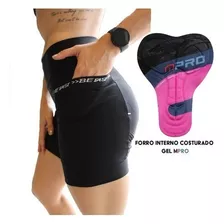 Bermuda Ciclismo Feminina Com Bolso Em Gel Be Fast