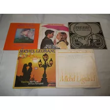 Lp Lote 5 Discos Michel Legrand - Música Clássica