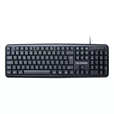 Teclado Computador C/ Fio Usb Abnt2 Pc Windows Preto Bk-07