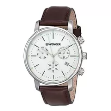 Reloj Wenger Para Hombre 01.1743.101 De Cuarzo Suizo Color