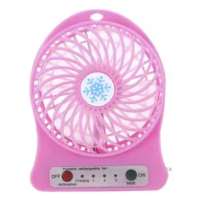 Mini Ventilador De Escritorio Usb Silencioso Colores