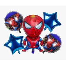 Set 5 Globos Metálicos Diseños Infantiles A Elección