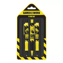 Lapiz Gamer At Work Caution Sign