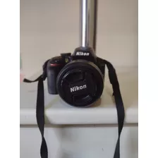  Nikon Kit D3400 + Lente 18-55mm Vr Dslr Cor Preto