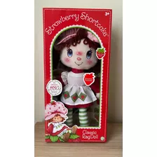 Boneca Rara Moranguinho Shortcake Retro Classic Rag Doll