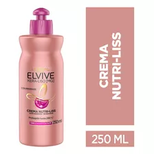 Crema Para Peinar Nutri- Liss Kera Liso Elvive 250ml