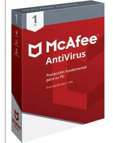 Antivirus Mcafee 1 Dispositivo 1 Año