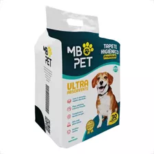 Tapete Higiênico Cães Ultra Absorvente Mb Pet Premium 30 Un