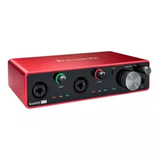 Interface Audio Usb Focusrite Scarlett 4i4 3ra Gen