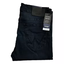 Jean Wrangler Greensboro Blue Black Corte Intermedio