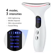 Masajeador Facial Luz Led 3d Anti Edad Rejuvenecimiento Acné