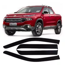 Calha Chuva Fiat Toro 4 Portas 2016 2017 2018 2019 2020 2021