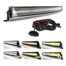 Slary Barra De Luz Led Curvada De 52 Pulgadas 300 W Luz