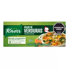 Caldos Knorr Verdura 12 Cubos X 2 Unidades