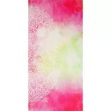 Tapete Yoga Pilates Colchonete Yogakap 60x166 Namaste Cor Mandala Multiuso