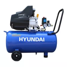 Compresor De Aire 50 Lt 2 Hp 115psi 110v Hyundai Hyac50d