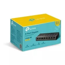 Switch Tp-link Ls1008g Série Litewave 10/100/1000 Gigabit