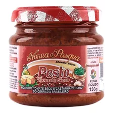 Pesto De Tomate Seco C/ Castanha De Baru - 130g (sem Glúten)