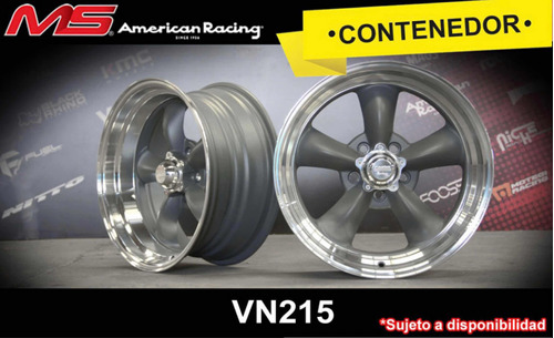 Rines 17 5-114.3 Progres American Racing 8 Ade 9.5 Atrs Nue Foto 5