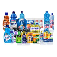 Kit De Limpeza Completo Cesta De Produtos Grande 28 Itens