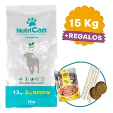 Comida Perro Cachorro Nutrican 15 Kg + Regalo + Envío