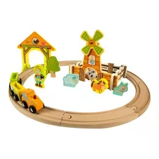 Classic World Pista Tren Granja Set 25 Pzas Int 4193 Derajim