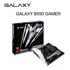 Placa Mãe Galax B550 Amd Am4 Ddr4 Ryzen Ssd M2 Nvme Gamer