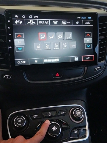 Estereo Chrysler 200 Pantalla Android 14 20 Radio Wifi Bt Gp Foto 6