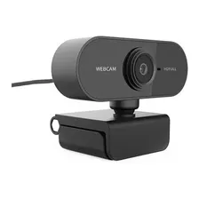 Full Hd 1080p Webcam Usb Mini Câmera De Computador Built-in Cor Preto