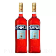 Oferta Aperitivo Campari Bitter 750ml X2 Paladar Negro