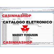 Catálogo Eletrônico De Peças Massey Ferguson Tratores E Maq.