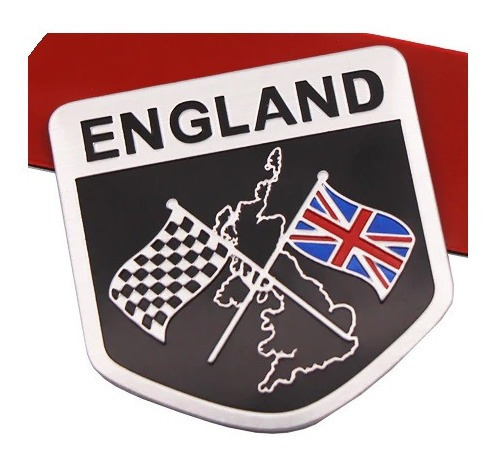Emblema Inglaterra Racing Mini Cooper Land Rover Jaguar Mg Foto 2
