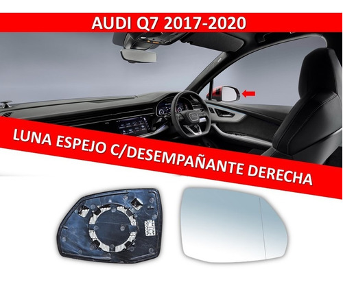 Luna Espejo C/desempaante Audi Q7 2017-2020 Derecha Foto 2