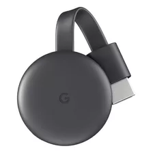 Google Chromecast Ga00439 3ra Generación Hdmi Full Hd Carbón