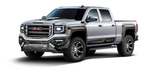 Bumper Con Luz Led Para Gmc Sierra 2016 A 2018. Original. Foto 2