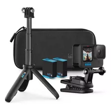 Câmera Gopro Hero10 Bundle 5.3k Ntsc/pal + Kit De Acessório Cor Preto