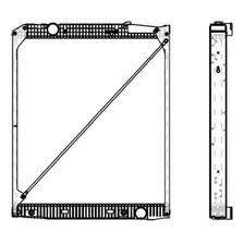 Radiador Mb Actros Automatico Com Ar 2009 2010 A 2013 Notus