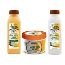 Pack Fructis Hair Food Sha + Aco + Mascarilla Coco 300ml