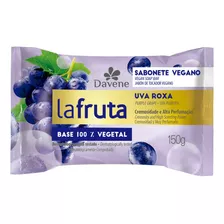 Sabão Em Barra Davene Vegetal Uva Roxa La Fruta De 150 G