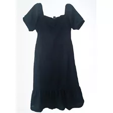 Vestido Curto Social Com Babado