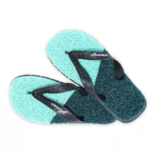 Chinelo Cleanup Massageador Duo Masculino Ms105 Verde Água