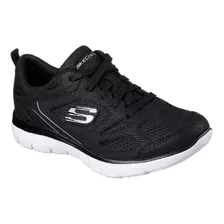 Zapatilla Mujer Skechers Summits Negro