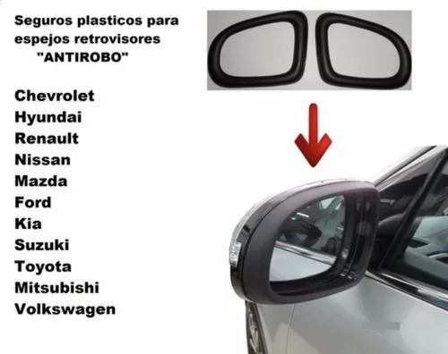 Seguros Protecciones Antirrobo Lunas Mitsubishi Mirage G4 Foto 7