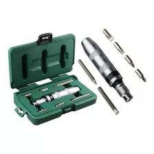 Chave De Impacto Manual E Bits Com 8 Peças-sata-st09602sj