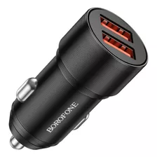 Cargador Auto 2 Usb Doble Puerto 36w Qc3.0 Carga Rápida Borofone Bz19b