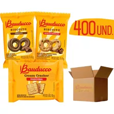 Kit Para Cesta Café Da Manhã Biscoito Sachê Bauducco 400un